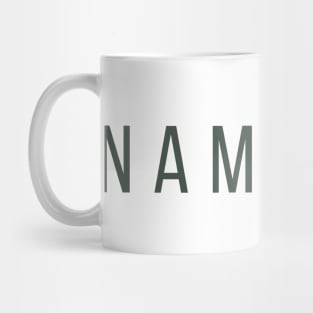 Namaste Olive Text Mug